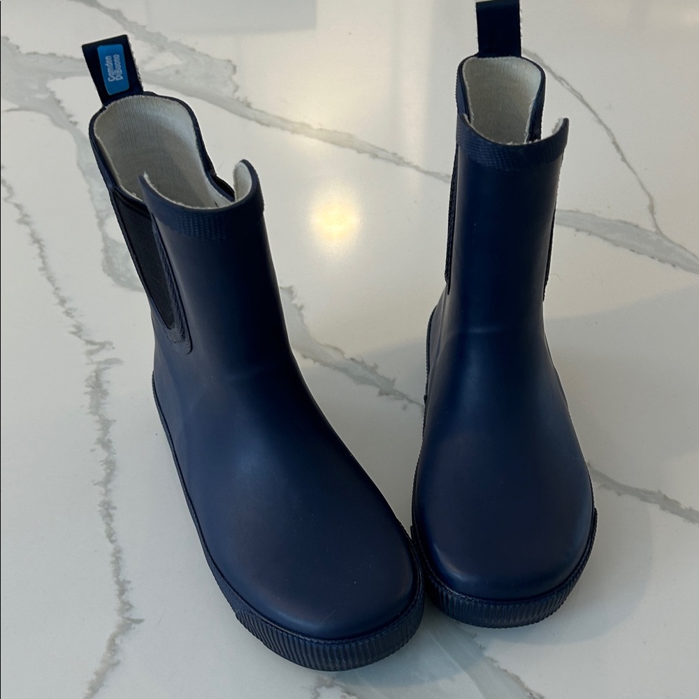 Boys Hehainom  Navy Blue Boots